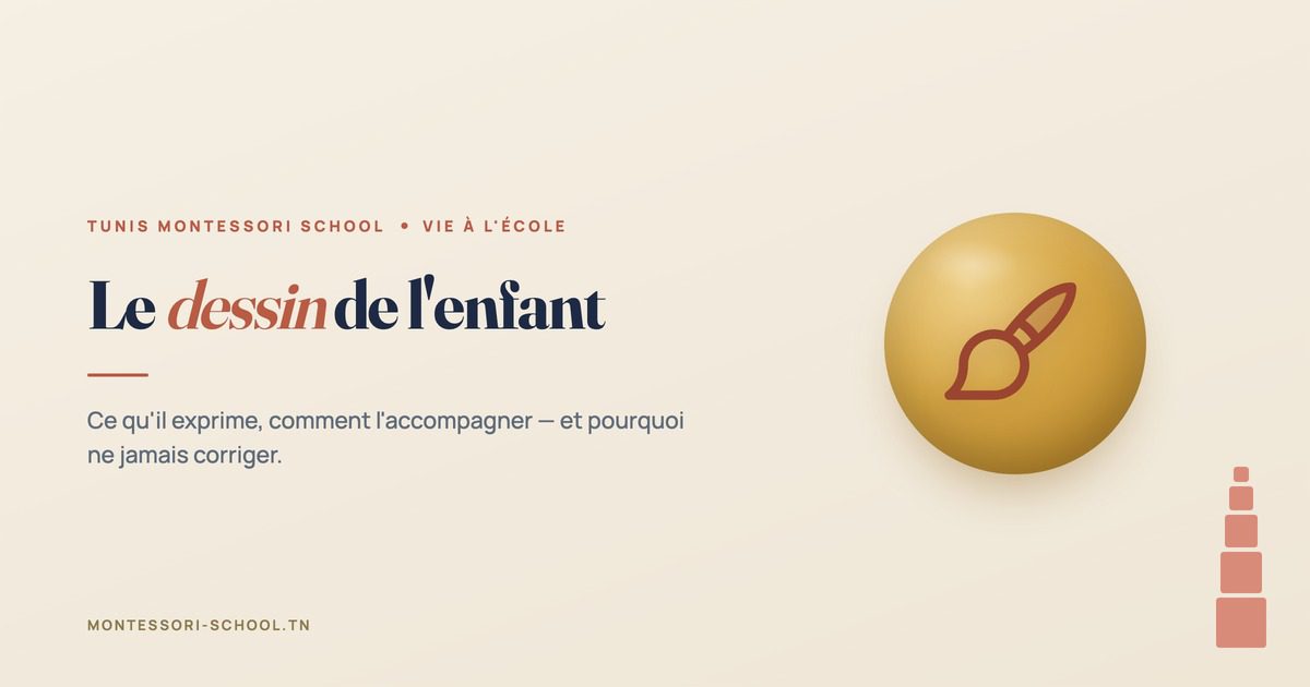 Le dessin de l'enfant — Tunis Montessori School
