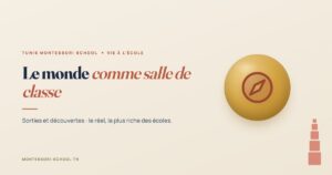 Le monde comme salle de classe — Tunis Montessori School