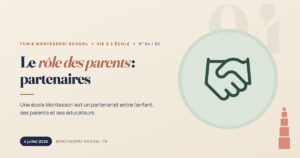 Le rôle des parents : partenaires — Tunis Montessori School