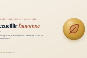 Accueillir l'automne — Tunis Montessori School
